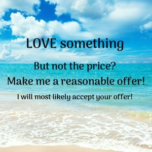 It’s okay to make a offer! 💗